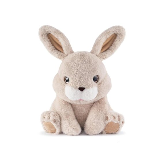 Fluffy Plush Bunny Stuffed Weighted Animal Toy 18" 3.5 Lbs By NiuNiuDaddy - Picture 1 of 10